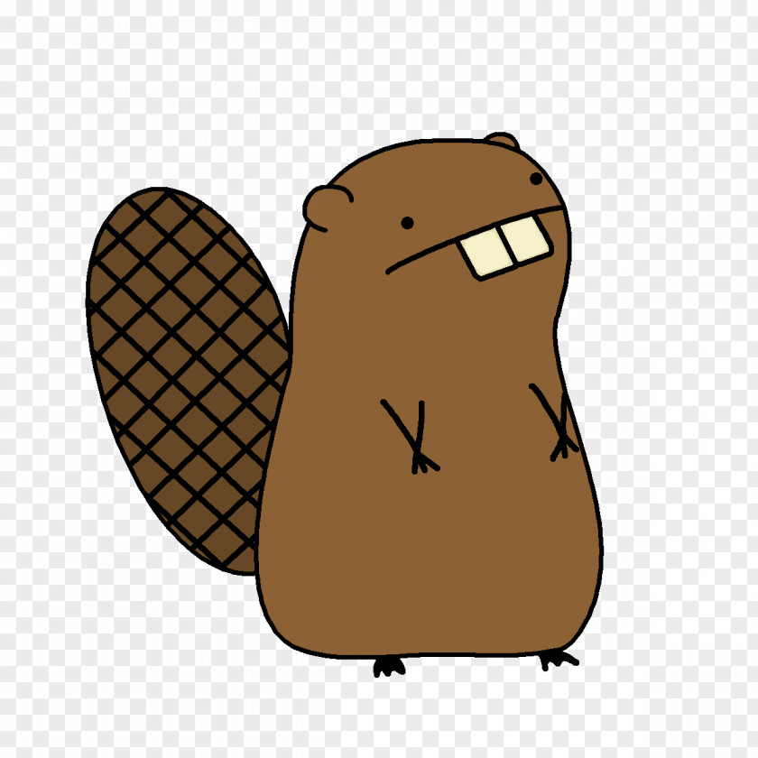 Beaver Clip Art Image Illustration Cartoon PNG