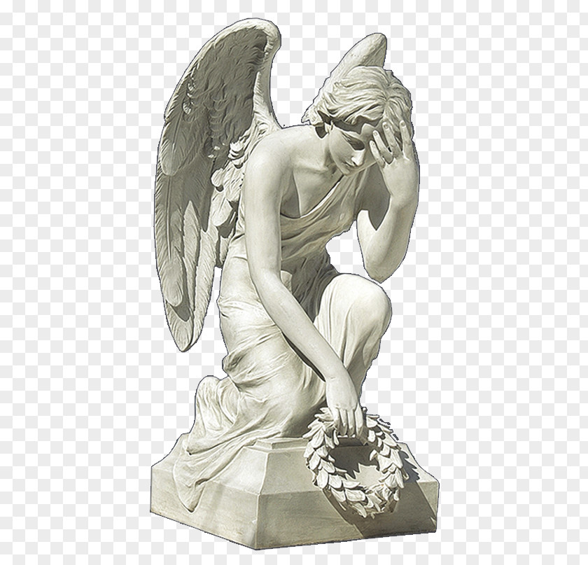 Bronze Sculpture Monument Statue Angel PNG