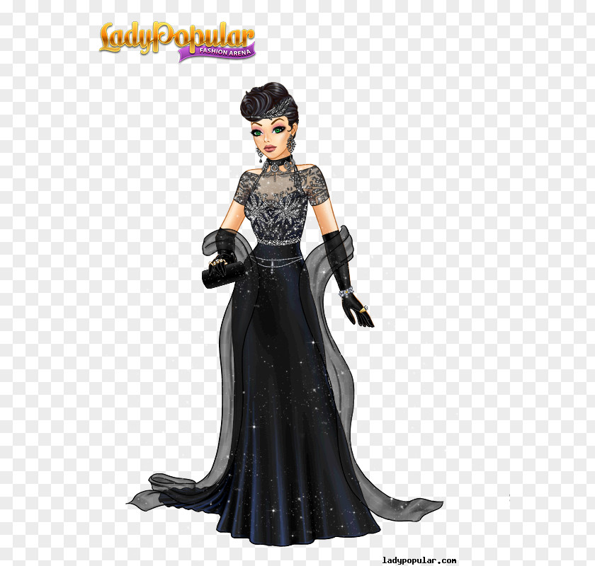 Diamond Shine Lady Popular Video Game Fashion PNG