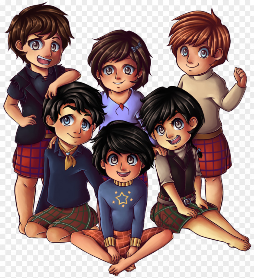 Family Fiction Human Behavior Friendship Cartoon PNG