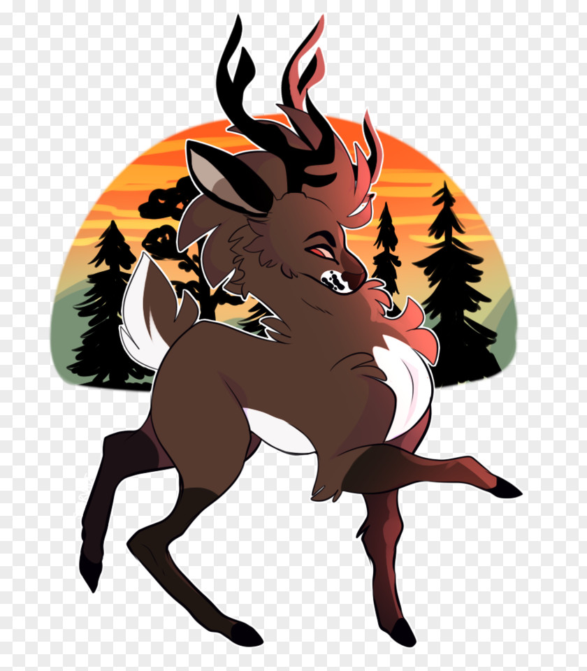 Horse Reindeer Cattle Legendary Creature PNG