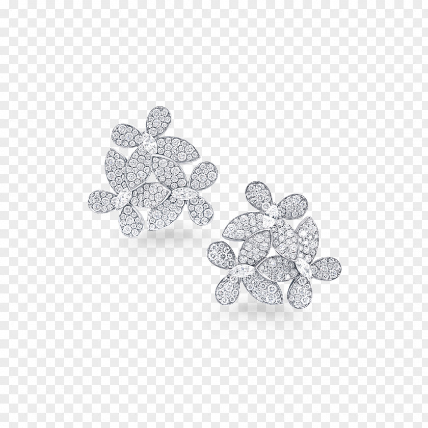 Jewellery Butterfly Graff Diamonds Earring PNG