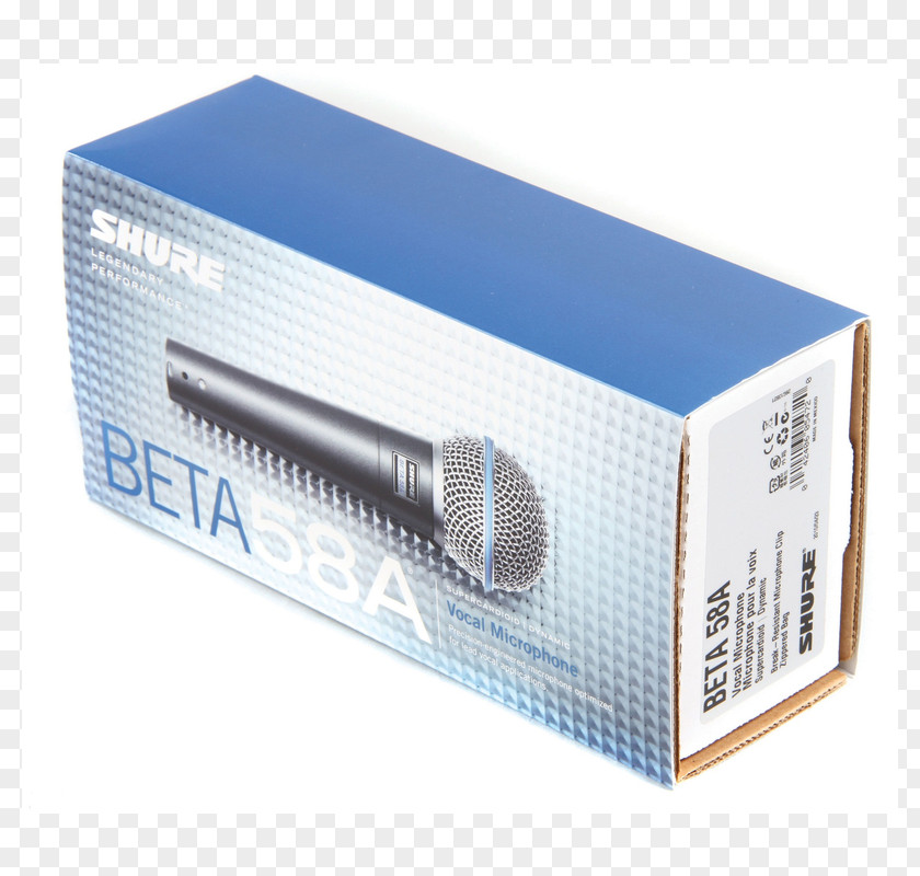 Shure Beta 58A Microphone SM58 BETA 87A PNG
