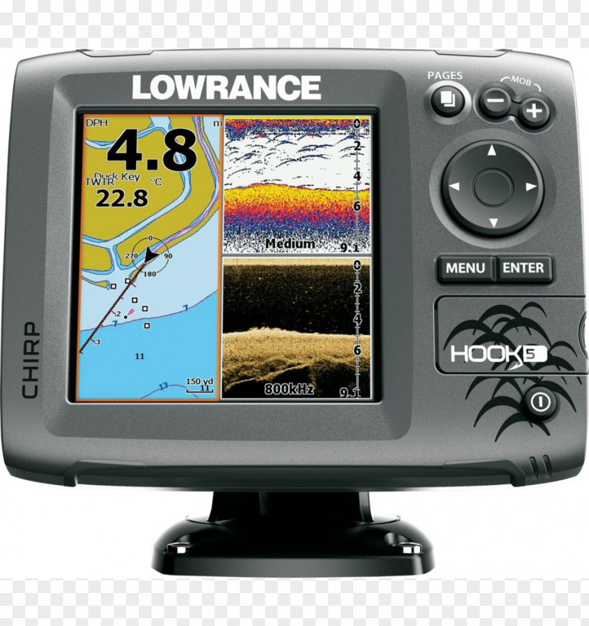 Fish Finders Chartplotter Lowrance Electronics Chirp Transducer PNG
