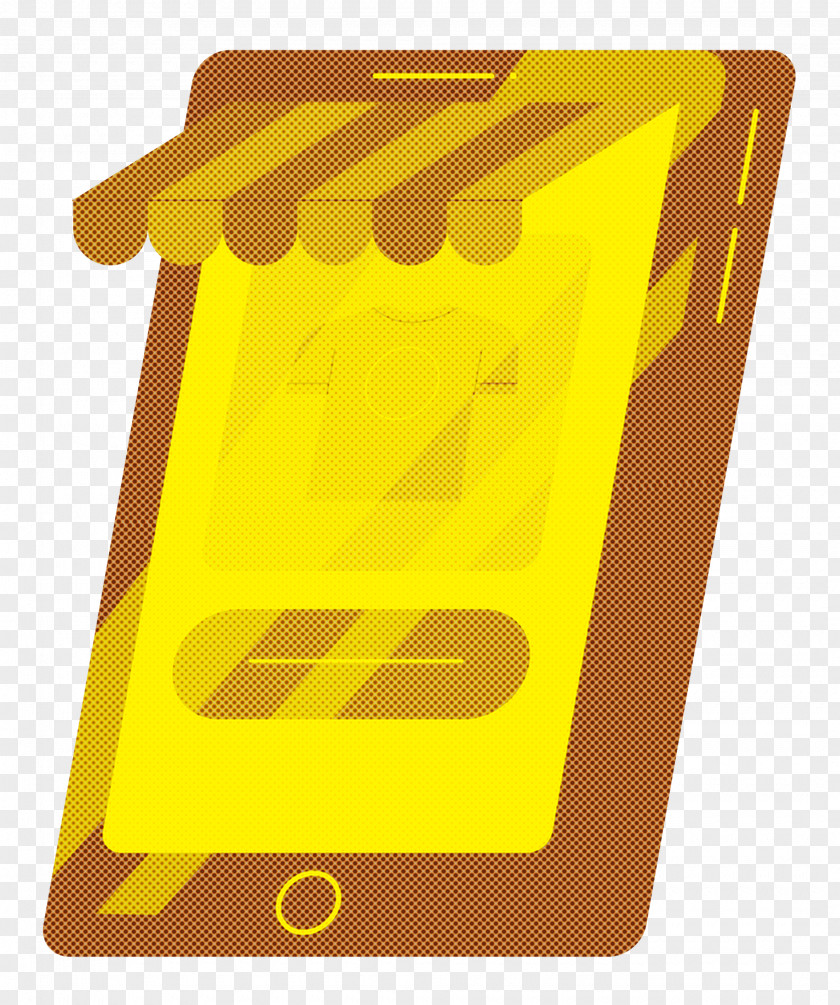 Mobile Phone Accessories Yellow Font Symbol Line PNG