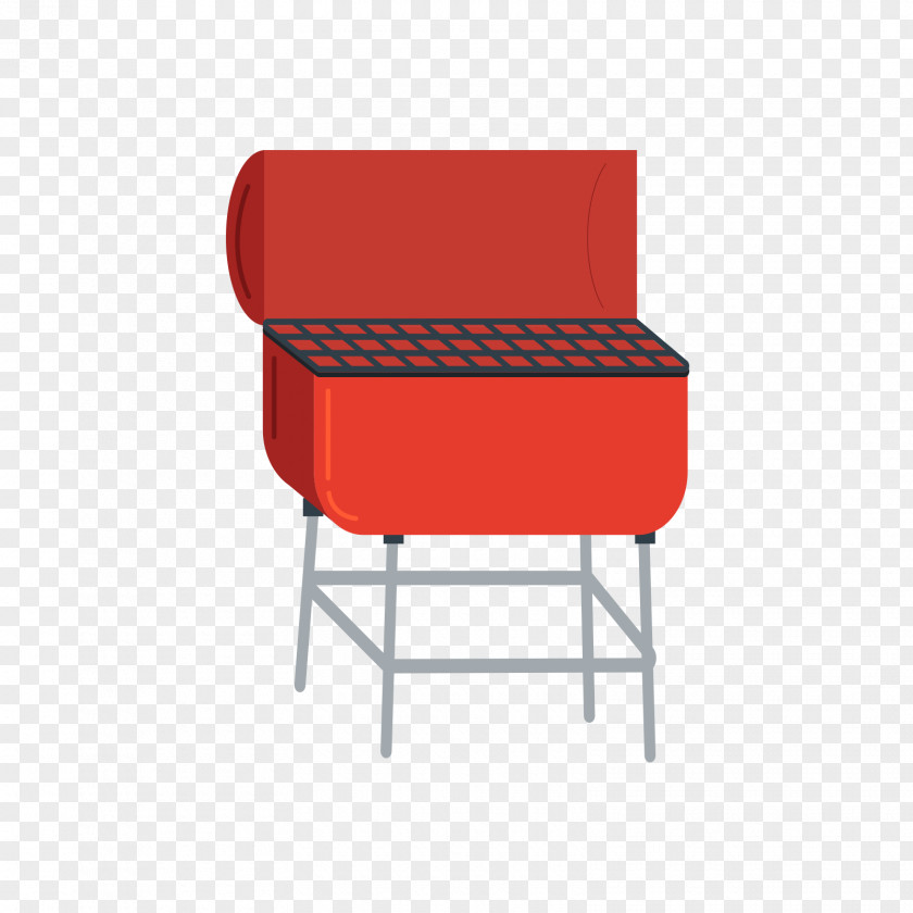 Red Barbecue Stove Churrasco Euclidean Vector Grilling PNG