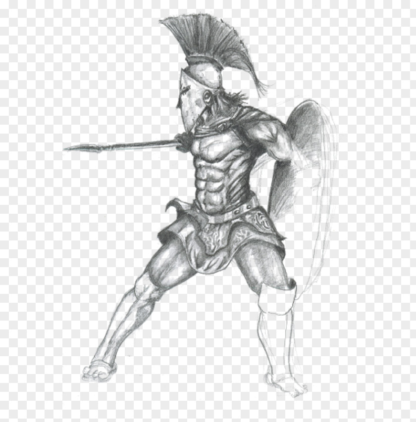 Warrior Spartan Army Agoge Soldier PNG