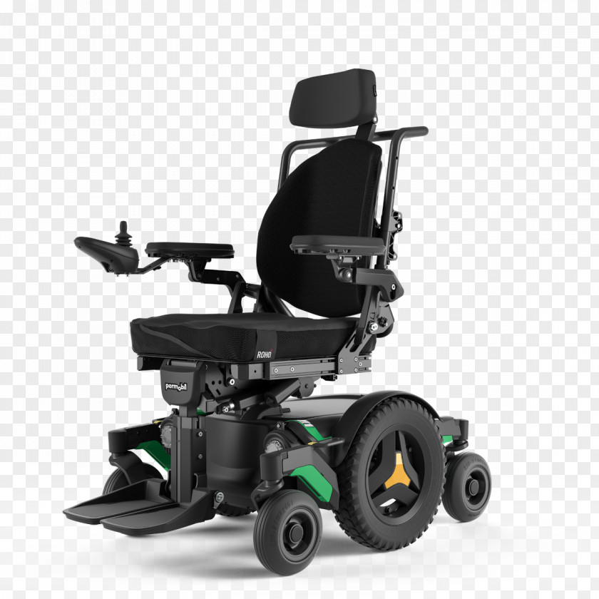 Wheelchair Motorized Permobil AB Seat PNG