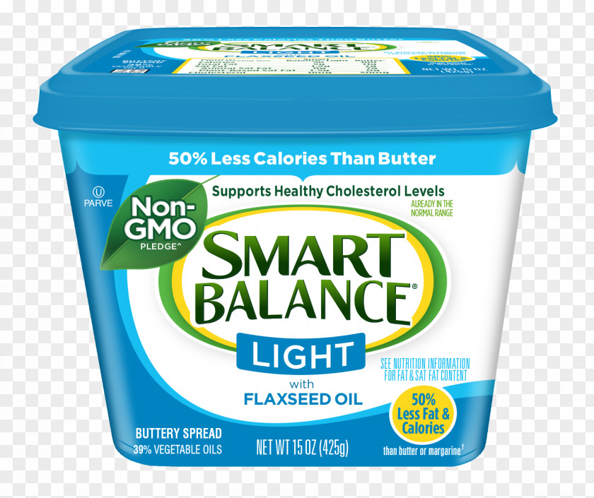 Butter Smart Balance HeartRight Light Buttery Spread Margarine Food PNG