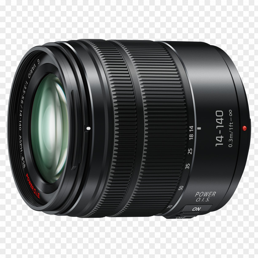 Camera Lens Panasonic Lumix DMC-G1 DMC-GX8 DMC-GH4 G Vario Zoom 14-140mm F/3.5-5.6 ASPH Power O.I.S. PNG