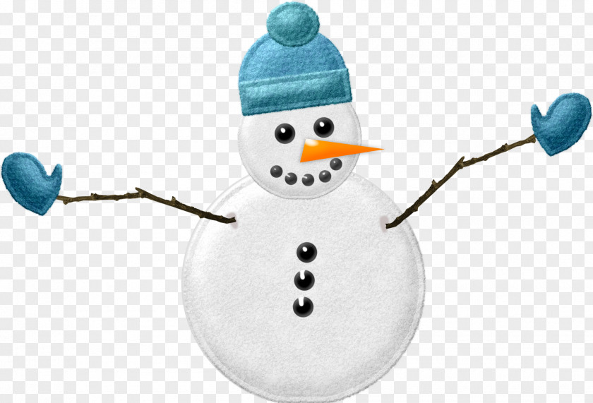 Creative Cute Snowman Winter Clip Art PNG