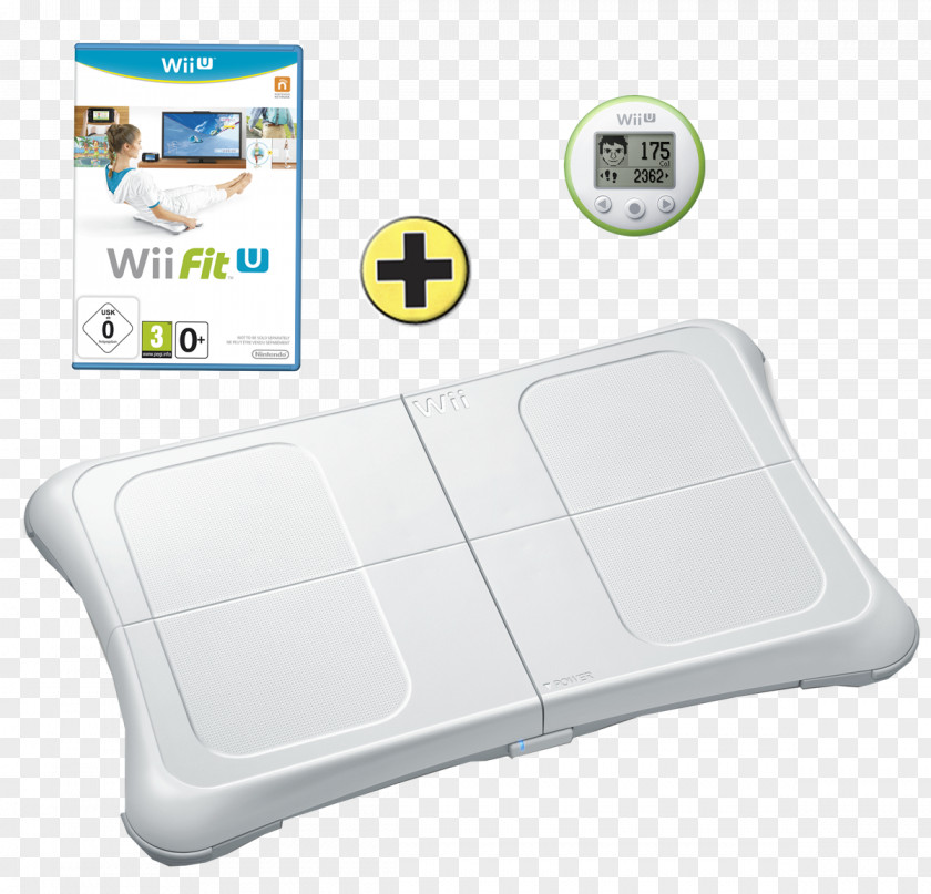 Fitness Meter Wii Fit U Product Design Balance Board PNG