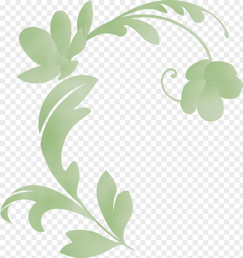 Green Leaf Plant Flower PNG