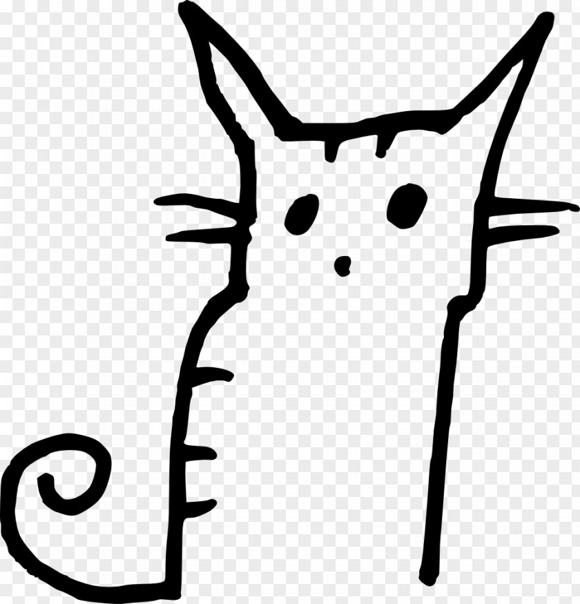 Cute Cat Clip Art PNG