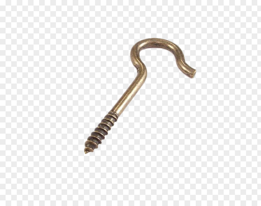 Elbow Screw Pull Material Free Eye Bolt Hook Paper Clip PNG
