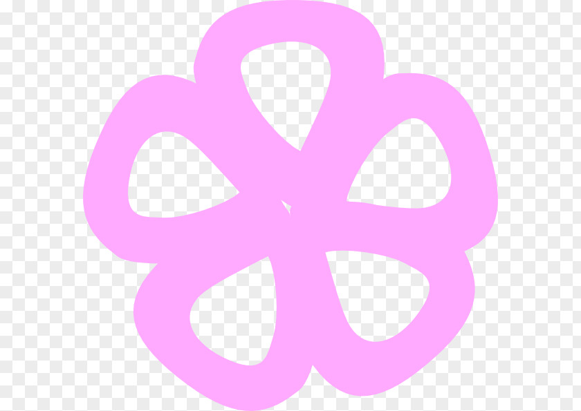 Line Pink M Clip Art PNG