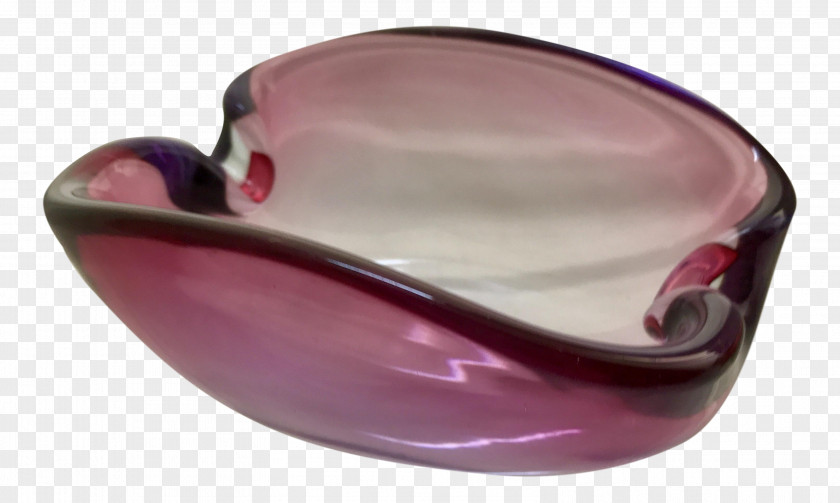 Murano Aperitif Glasses Art Glass Ashtray Bowl PNG
