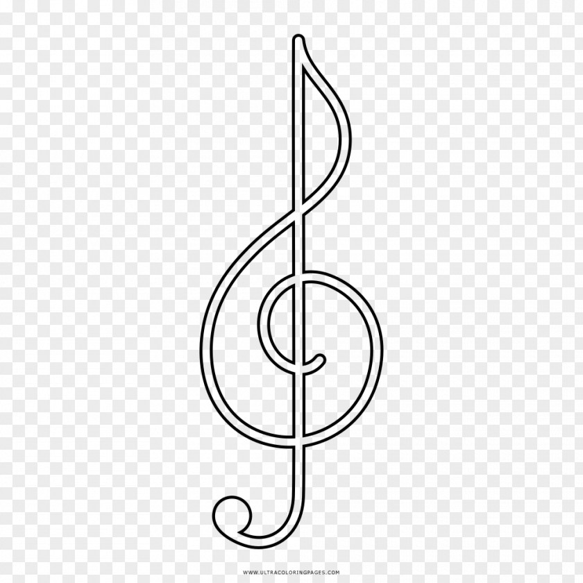 Painting Line Art Drawing Clave De Sol Clef PNG