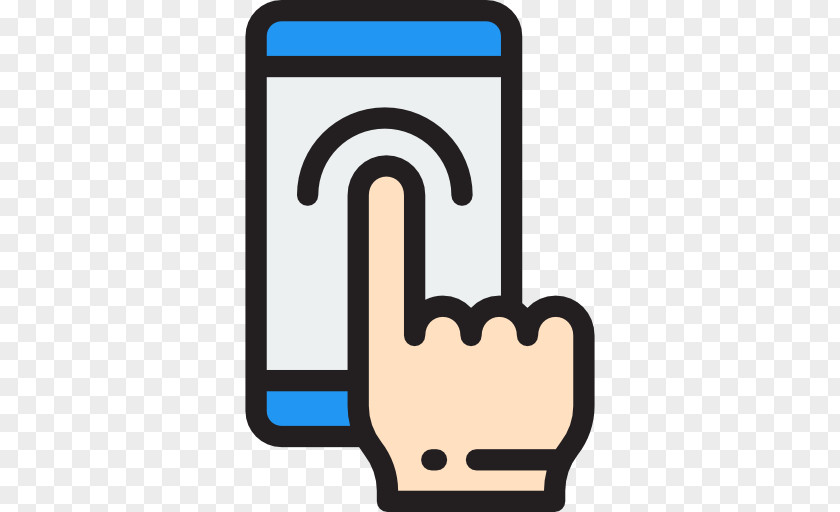 Touch Screen Mobile Phone Technology Clip Art PNG