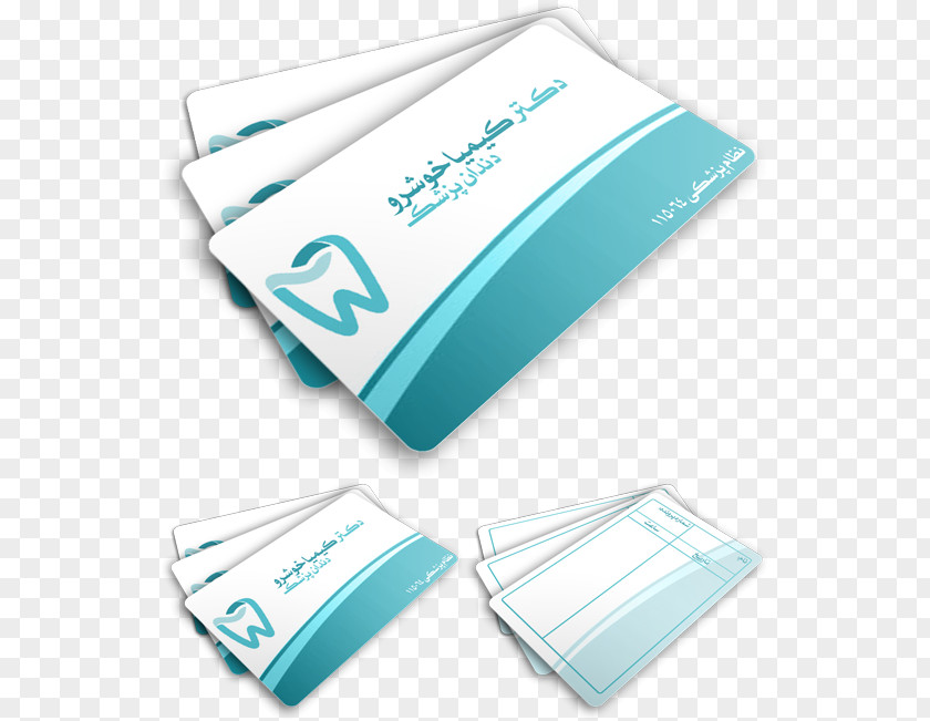Visit Card Turquoise Teal Logo Brand PNG