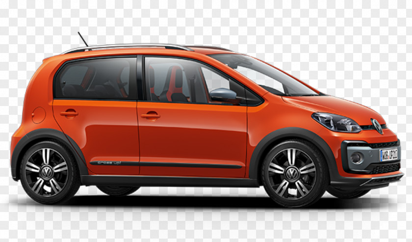 Volkswagen Cross Up! Compact Car Mid-size PNG