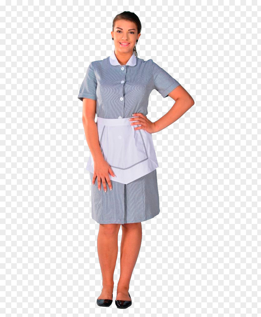 Woman Sleeve Maid Uniform Apron Lab Coats PNG