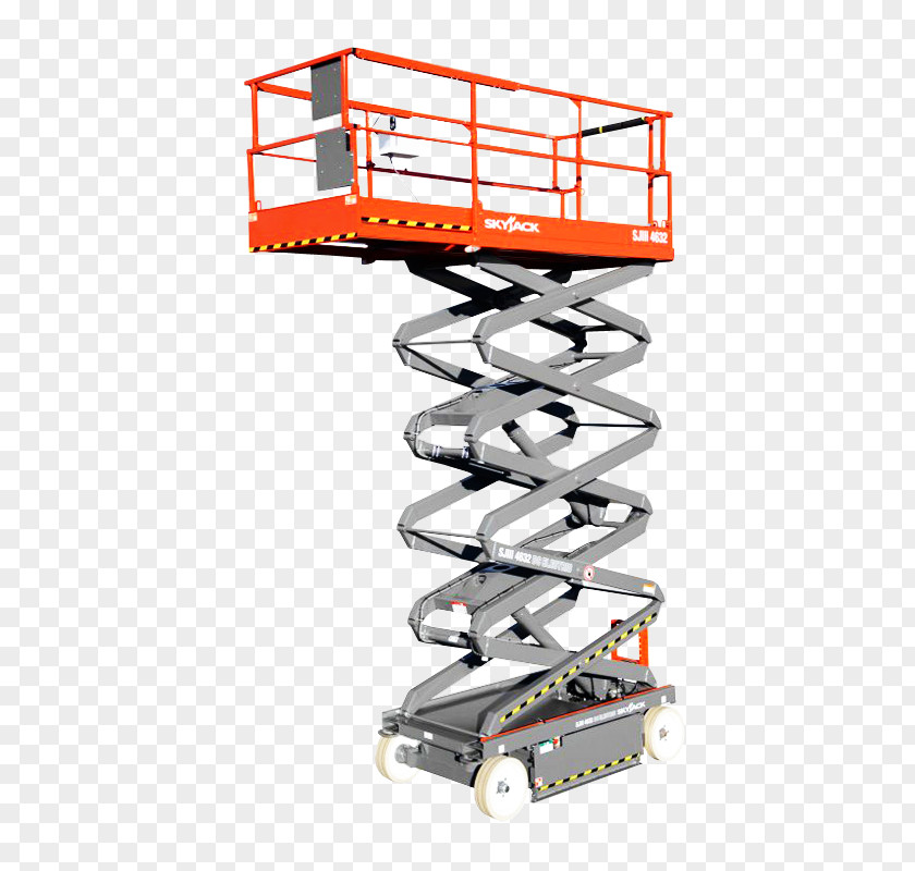 Aerial Work Platform Elevator Jack Working Load Limit Machine PNG