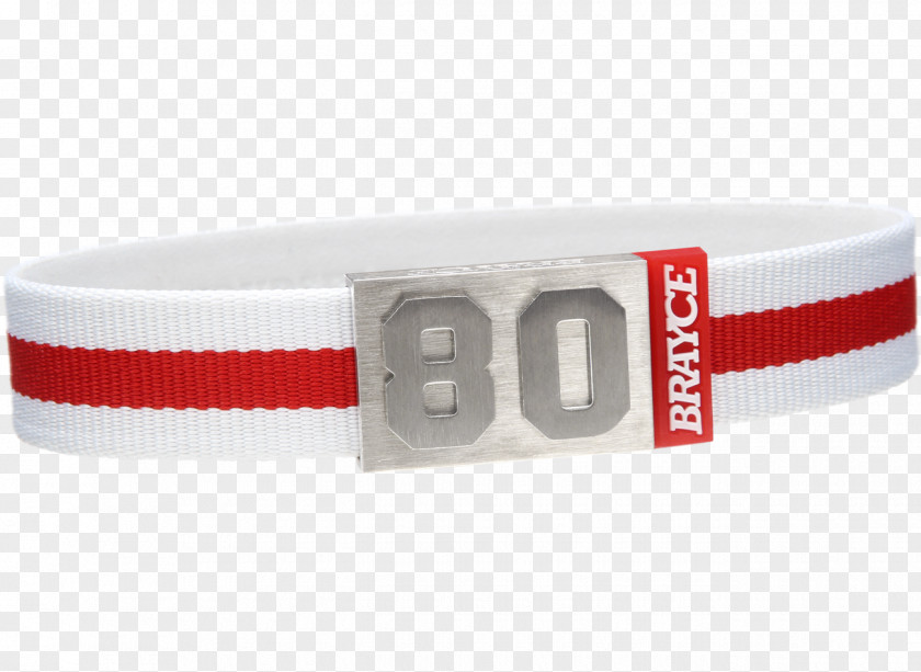 Belt Red Bracelet Wristband White PNG