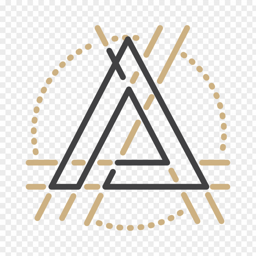 Business Concept Triangle Stencil PNG