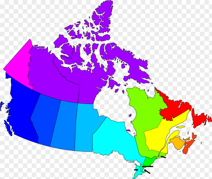 Canada Quebec Vector Map Postal Code Zip PNG