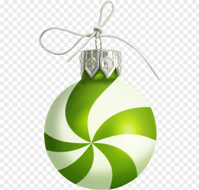 Christmas Ornament Green PNG