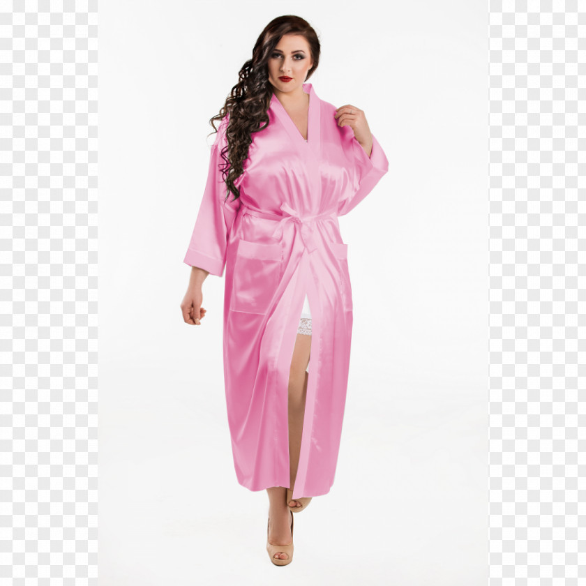 Gown Bathrobe Dress Nightwear PNG