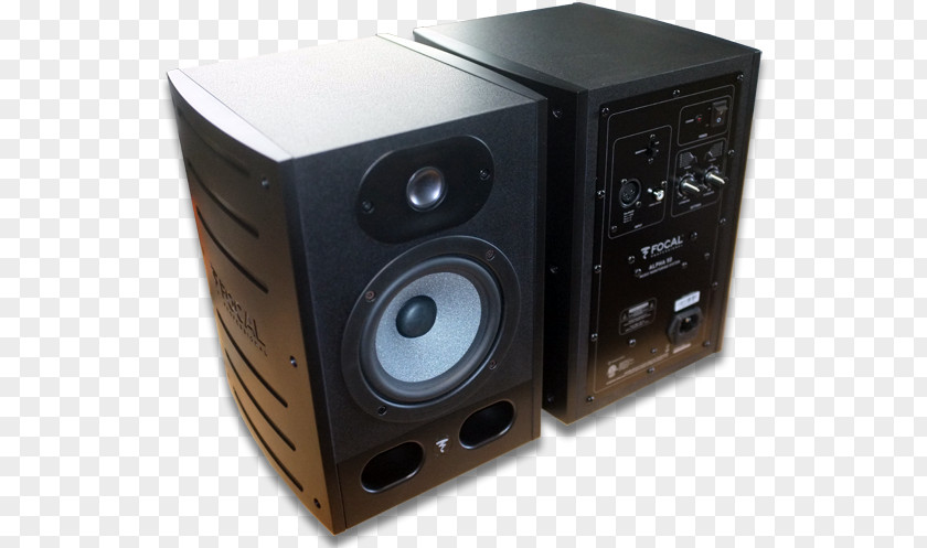 Audio Studio Microphone Computer Speakers Digital Monitor Loudspeaker Sound PNG