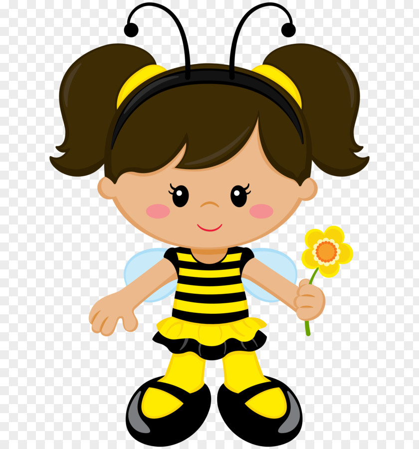 Bee Girl Convite Infant PNG Infant, bee clipart PNG