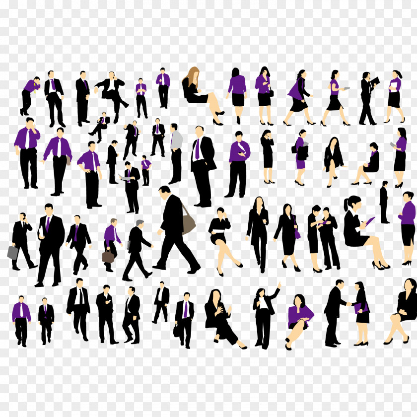 Business People Collection Businessperson Clip Art PNG