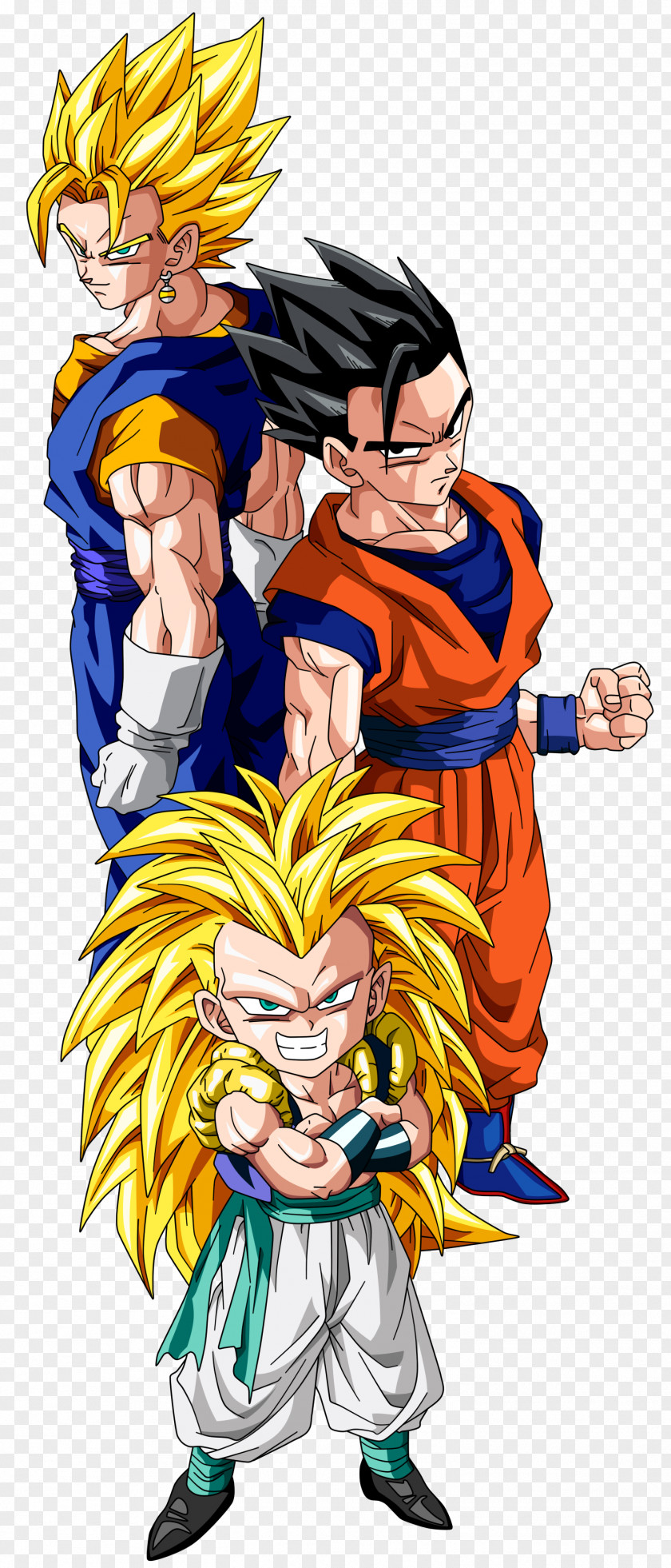 Dragon Ball Z Gohan Gotenks Vegeta Majin Buu Goku PNG