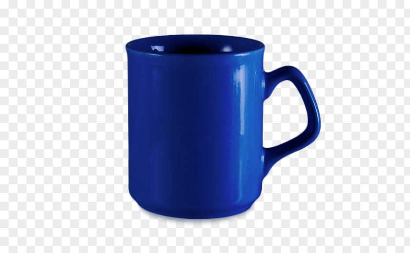 Mug Coffee Cup Tableware Blue Ceramic PNG