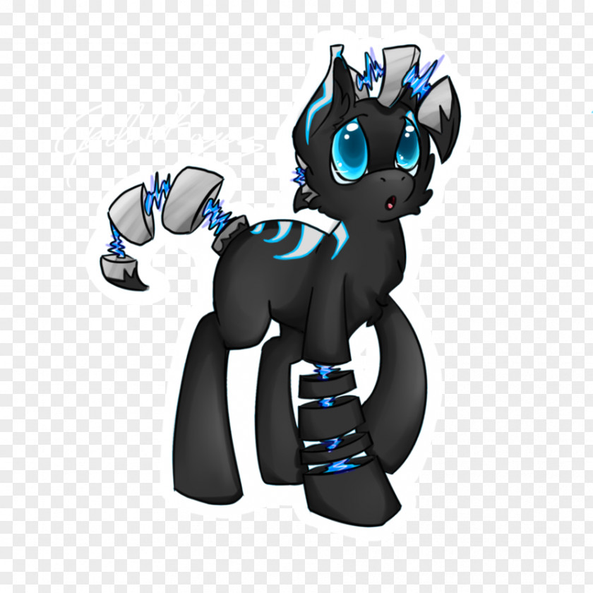 Static Shock Robot Cartoon Horse Character PNG