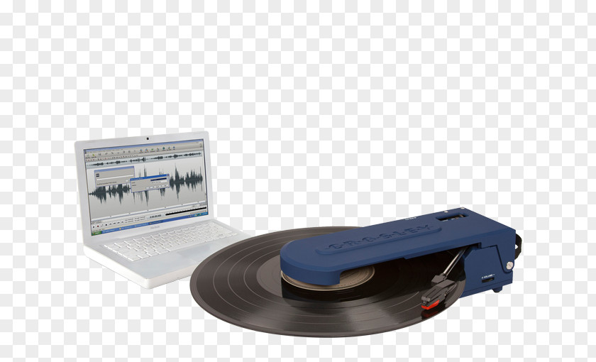 USB Crosley CR6020A Revolution Phonograph Record PNG
