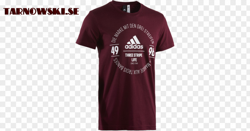 Adidas T Shirts T-shirt Sports Fan Jersey Maroon Clothing PNG