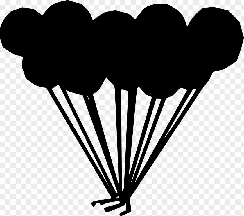 Balloon Clip Art Black And White Image Download PNG