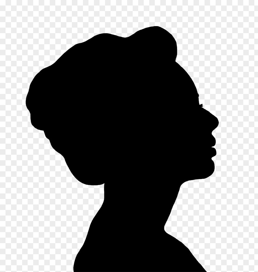 Black Woman Silhouette Model Female Clip Art PNG