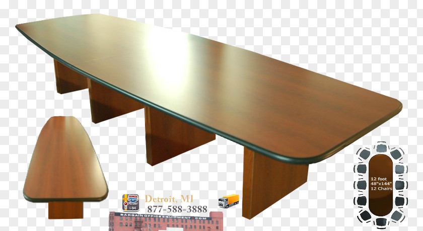 Conference Table Angle Plywood PNG