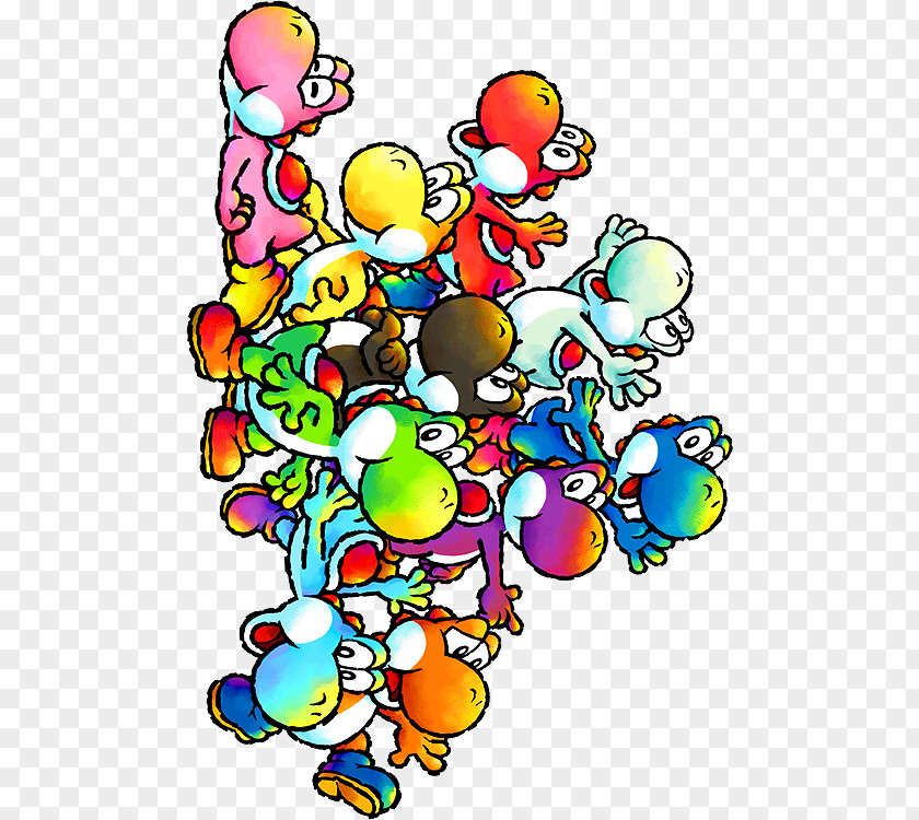 Mario Super World 2: Yoshi's Island DS Desktop Wallpaper PNG