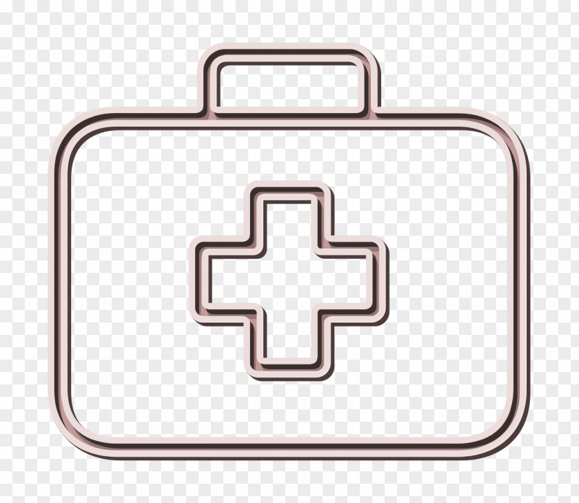 Medical Bag Rectangle Medicine Icon First Aid Kit PNG