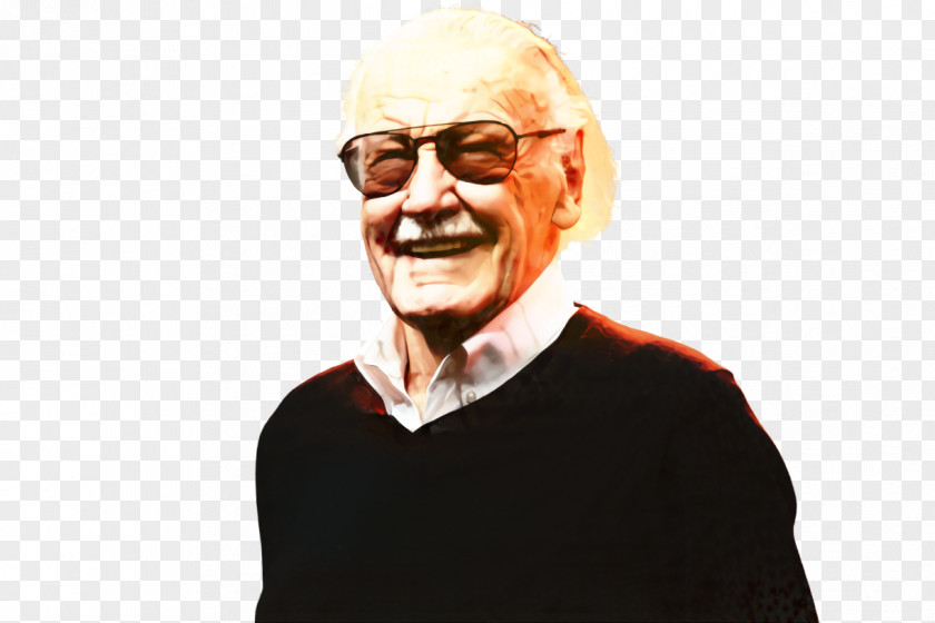 Stan Lee Moustache Visual Perception PNG