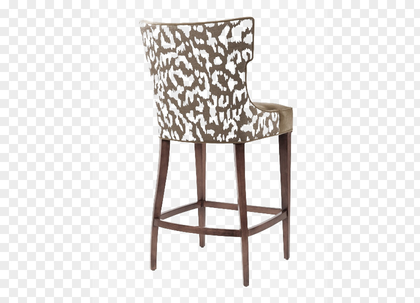 Zebra Chair Bar Stool Wood Living Room PNG