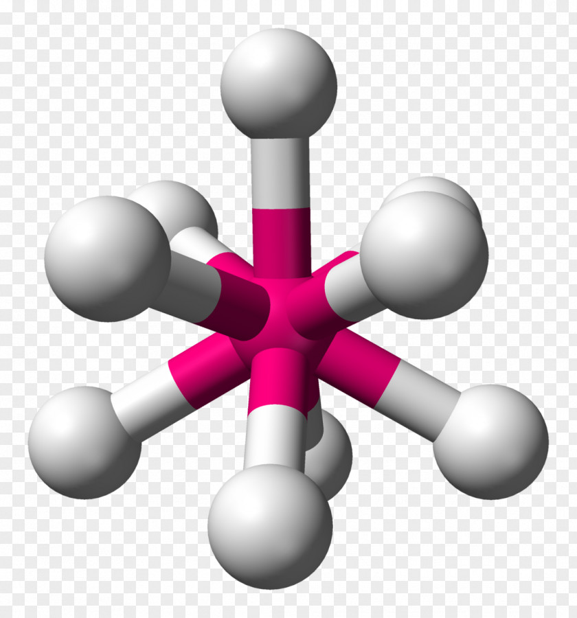 Ax Tricapped Trigonal Prismatic Molecular Geometry VSEPR Theory Triangular Prism Potassium Nonahydridorhenate Square Antiprismatic PNG