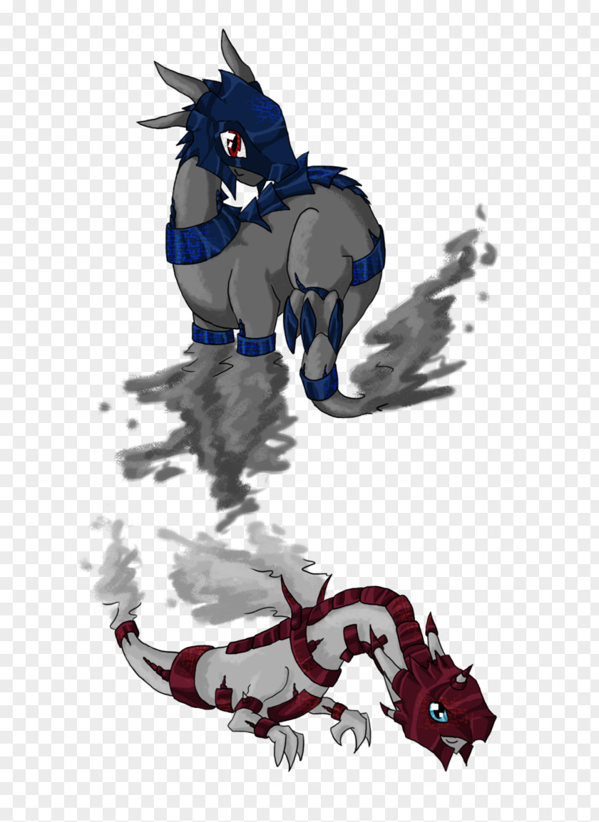 Horse Cartoon Mammal Demon PNG