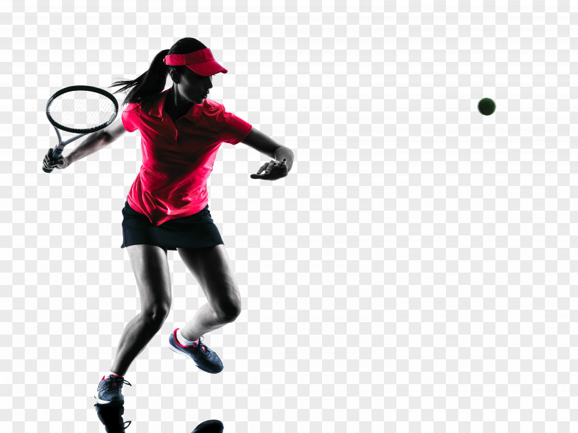 Tennis Player Silhouette Stock Photography Royalty-free PNG